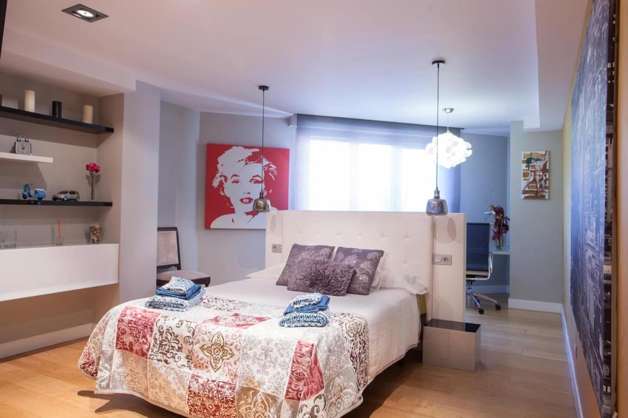 Apartament Piso Moderno, Centrico Y Con Garaje Gratis Bilbao Zewnętrze zdjęcie